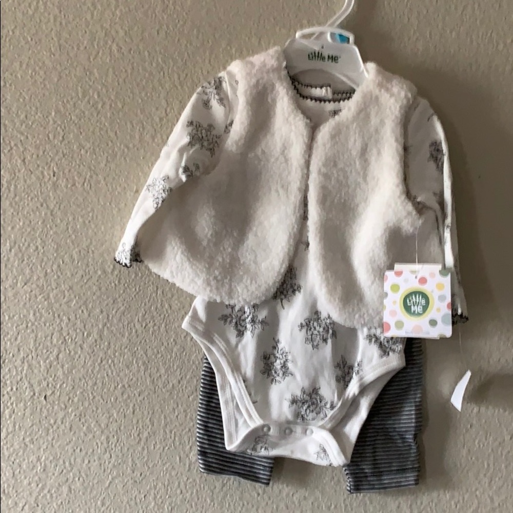 3pcs little me outfit